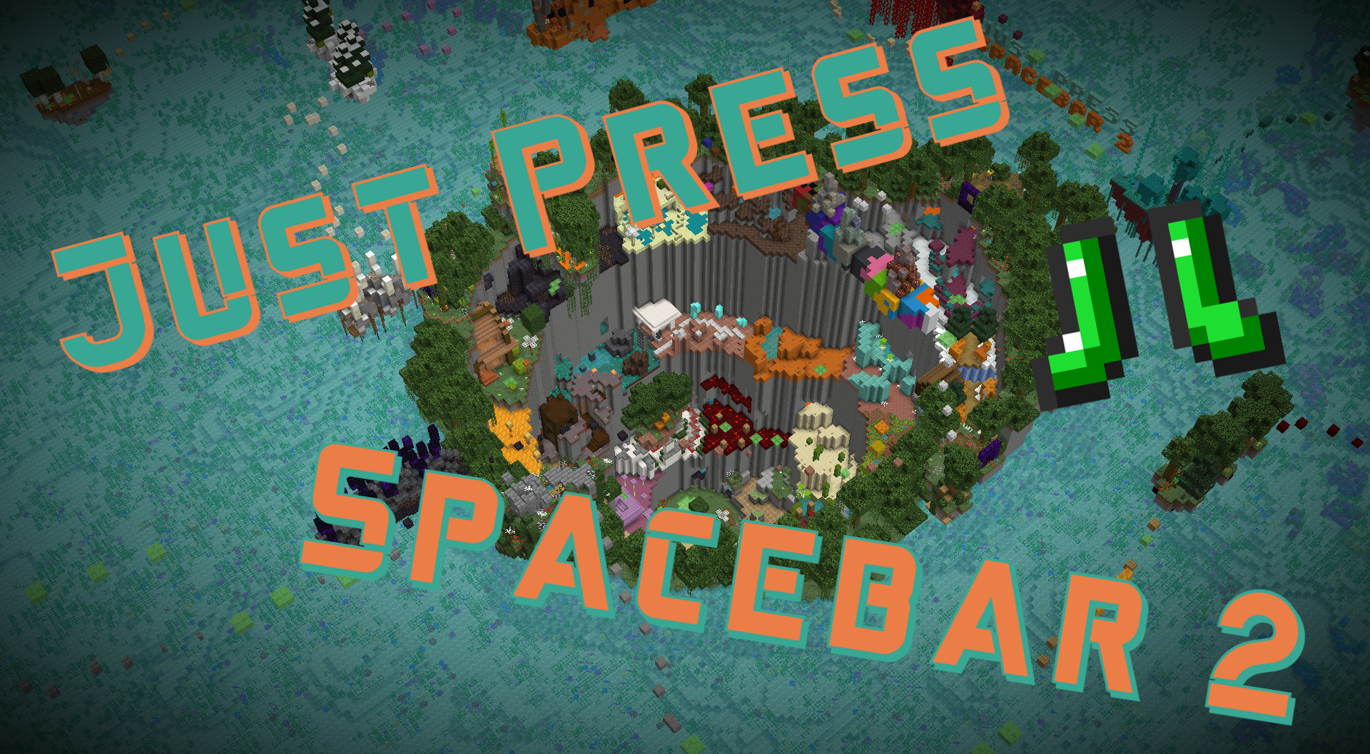 Télécharger Just Press Spacebar 2 pour Minecraft 1.16.5